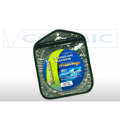 WIND-ON COLMIC SEAGUAR PREMIER 100% FLUOROCARBON 0.81mm 85LB 38.5Kg 25FT 7.62MT