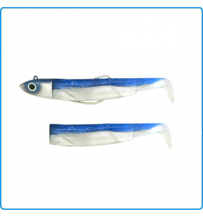 ARTIFICIALE BLACK MINNOW FIIISH 160mm 60g+22 TAGLIA N5 COMBO OFFSHORE BLEU