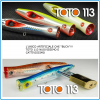 ARTIFICIALE SPINNING SEASPIN TOTO 113 CALAMARO POPPER TOPWATER 23g SPIGOLE SERRA