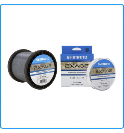 FILO SHIMANO EXAGE 1000m 0.225mm 4.4KG PESCA BOLOGNESE TROTE SPIGOLE ORATE CARPE