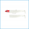 ARTIFICIALE BLACK MINNOW FIIISH 120mm 25g+10 TAGLIA N3 COMBO OFFSHORE BLANC