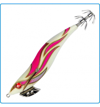 TOTANARA SEASPIN SQUIRTY 3.0 BG PINK PESCA EGING SQUID JIG DA CALAMARI E SEPPIE