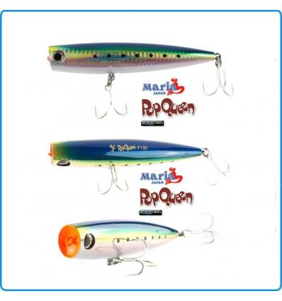 ARTIFICIALE MARIA POPQUEEN F105 105mm 28g FLOATING B01H SPINNING SALTWATER SERRA