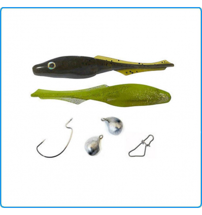 KIT PRONTO AUTOMONTAGGIO PERSUADER PENDOLINO SEASPIN PESCA SPINNING MARE SPIGOLA