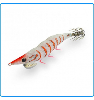 Totanara luminosa DTD Gamberino 3.0 Glow white 9cm 14g da eging pesca calamaro